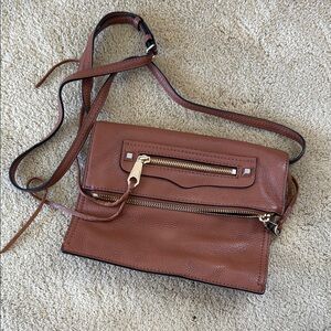 Rebecca Minkoff Brown Leather Crossbody Bag